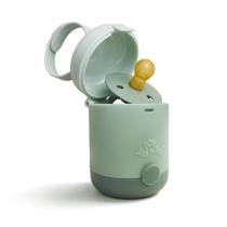 Porta-chupetas Itzy Ritzy Capa de dupla face Sage Color Porta-chupetas Itzy Ritzy Capa de dupla face Sage Color