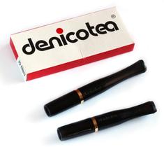 Porta-Cigarro Denicotea Preto com Anel Dourado 2 Unidades + 10 Filtros Porta-Cigarro Denicotea Preto com Anel Dourado 2 Unidades + 10 Filtros