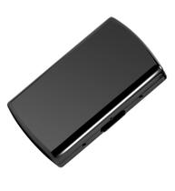 Porta-cigarros HAPUTDY Slim Metal Vintage 12 unidades Preto