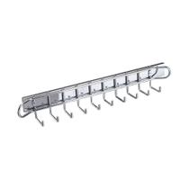 Porta Cintos Deslizante Cromado com Corrediça Telescópica Galvanizada 490x70x65 mm 2153 Masutti Copat Porta Cintos Deslizante Cromado com Corrediça Telescópica Galvanizada 490x70x65 mm 2153 Masutti Copat