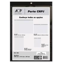 Porta Cnpj Quadro Vertical 24X31,5Cm Acp 306