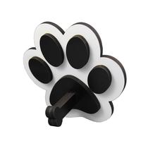 Porta Coleira Guia Cão Cachorro Pet Suporte Guia Modelo Patinha em MDF