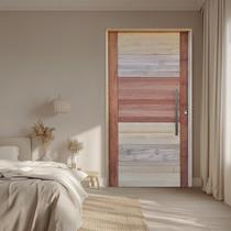 Porta com Visor Mista Batente Misto 14 Puxador Barra Chata 120 X 210cm Esquerdo Rodam Bbb Porta com Visor Mista Batente Misto 14 Puxador Barra Chata 120 X 210cm Esquerdo Rodam Bbb