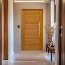 Porta com Visor Mista Batente Misto 14 Puxador Barra Chata 82 X 210cm Esquerdo Rodam Bbb Porta com Visor Mista Batente Misto 14 Puxador Barra Chata 82 X 210cm Esquerdo Rodam Bbb