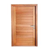 Porta Completa AD01 90x210cm em Madeira Maciça Tauari