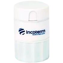Porta Comprimidos 3 em 1 Incoterm, Cortador, Amassador - unidade Porta Comprimidos 3 em 1 Incoterm, Cortador, Amassador - unidade