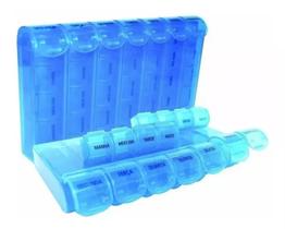 Porta Comprimidos Azul Semanal - Incoterm