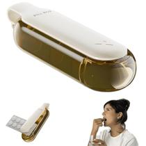 Porta Comprimidos Caixa Porta Vitamina Com Extrator