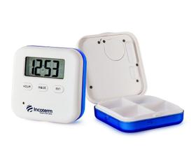 Porta comprimidos com alarme pca 050 incoterm Porta comprimidos com alarme pca 050 incoterm