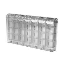 Porta Comprimidos Semanal Turno Translucido Incoterm