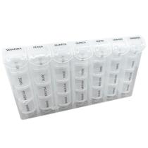 Porta Comprimidos Turno Modelo Básico Grande Translúcido Incoterm