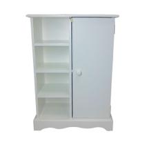 Porta Condimento com 4 Gaveta e 1 Porta Divisoria 24cm Mdf Madeira Pintado
