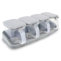 Porta Condimentos com Colher Cores Sortidas CK4626 Clink Porta Condimentos com Colher Cores Sortidas CK4626 Clink