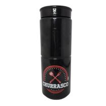 Porta Condimentos e Sal Especial para Churrasco com Tampa Dosadora 3 fases - 540 ml - TIBA Porta Condimentos e Sal Especial para Churrasco com Tampa Dosadora 3 fases - 540 ml - TIBA