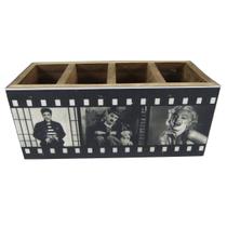 Porta Controle e Objetos Estrelas de Hollywood Vintage Concept