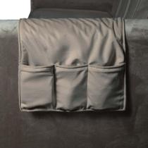 Porta Controle Em Tecido Suede Para Sofá Herrero