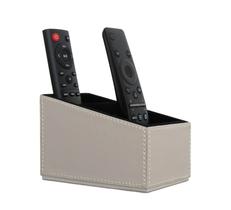 Porta Controle Remoto 3 Divisorias Minimalista Cor Gelo