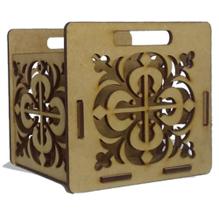 Porta controle remoto Porta Treco e organizador Arabesco