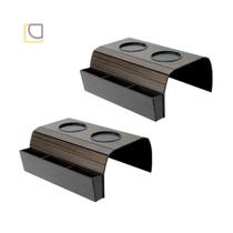 Porta Copo e Controle Para Sofá Retrátil 2 Unidades Para Sala Flexível Porta Copo e Controle Para Sofá Retrátil 2 Unidades Para Sala Flexível