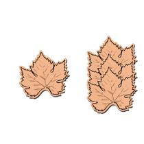 Porta Copo em MDF - Folha de Uva - 4 peças Porta Copo em MDF - Folha de Uva - 4 peças