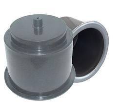 Porta copo hp de embutir cinza