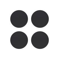 Porta Copo Ravena Preto 4 Peças - Copa & Cia