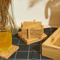 Porta-copo Rústico - Kit