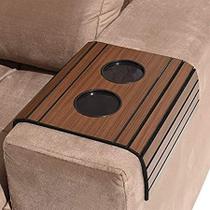 Porta Copo Sofá Esteira Bandeja Braço Flexível De Madeira Porta Copo Sofá Esteira Bandeja Braço Flexível De Madeira