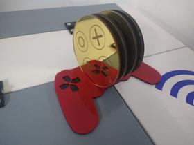 Porta Copos 100% Acrílico Controle Gamer