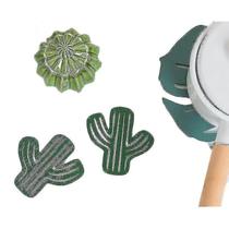 Porta-copos 10pcs porta-copos de madeira porta-copos de cacto para bebidas presente de novidade para decoração de bar de escritório doméstico