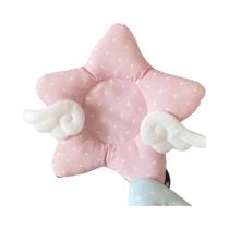 Porta-Copos Almofadado Resistente Ao Calor Com Estampa De Estrelas E Poás Azul E Rosa Estilo Coreano