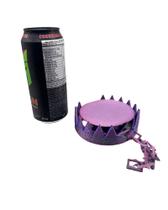 Porta-Copos BEAR TRAP (Armadilha de Urso) com Corrente Decorativa - Criativo Estiloso e Divertido