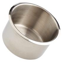 Porta-copos Brybelly Jumbo em aço inoxidável Drop-in Single