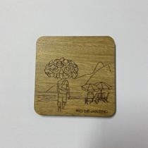 Porta copos - Cenas Rio - Vendedor de chapéu