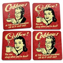 Porta Copos Coffee Addict Porta Copos Coffee Addict
