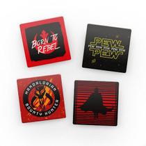 Porta Copos de Acrílico - Star Wars - Beek Geek Stuffs