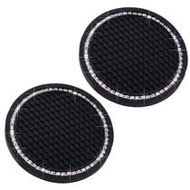 Porta-copos de carro Porta-copos DBlosp Bling Crystal Rhinestone