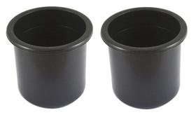 Porta Copos De Embutir Barcos Lanchas Veleiros Preto Kit 2