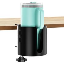 Porta-copos de mesa OOKUU Anti-Spill para mesa ou mesa preto