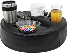Porta-copos de sofá Mookundy Sofa Buddy Big Leather Black