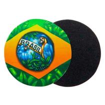 Porta Copos Desenho Araras Bandeira do Brasil 1 Unidade