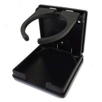Porta Copos Dobrável Para Embarcações Preto Em Pvc Quadrado Porta Copos Dobrável Para Embarcações Preto Em Pvc Quadrado