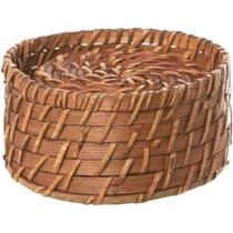 Porta Copos Em Bambu 7 Peças Porta Copos Em Bambu 7 Peças