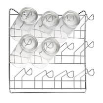 Porta Copos Escorredor Secador 12 Ganchos Lugares De Parede Aço Inox Porta Copos Escorredor Secador 12 Ganchos Lugares De Parede Aço Inox