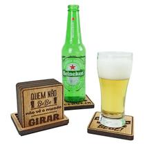 Porta Copos Frases De Cerveja Com Suporte Aberto - Co2Beer