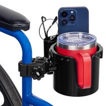 Porta-copos JOYTUTUS para cadeira de rodas, andador, andador, carrinho de bebê