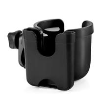 Porta-copos para carrinho de criança Acccmor com suporte de telefone universal Porta-copos para carrinho de criança Acccmor com suporte de telefone universal