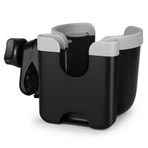 Porta-copos para carrinho de criança Acccmor com suporte de telefone universal Porta-copos para carrinho de criança Acccmor com suporte de telefone universal