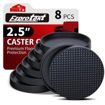 Porta-copos para móveis Ezprotekt, almofadas de borracha antiderrapantes de 6,4 cm, 8 peças