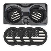 Porta-copos para Porta-copos de Carro AUCELI 7cm Bandeira dos EUA 4 Unidades Porta-copos para Porta-copos de Carro AUCELI 7cm Bandeira dos EUA 4 Unidades